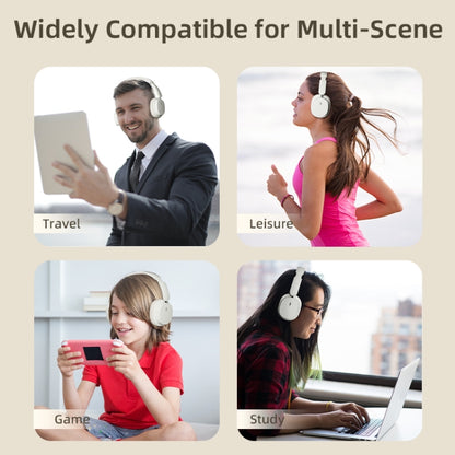 T2 Foldable High Definition Stereo ENC Noise Reduction Wireless Gaming Headphones with Mic, T2