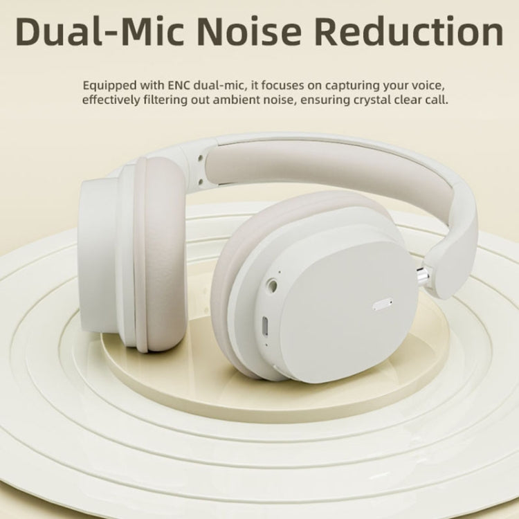 T2 Foldable High Definition Stereo ENC Noise Reduction Wireless Gaming Headphones with Mic, T2