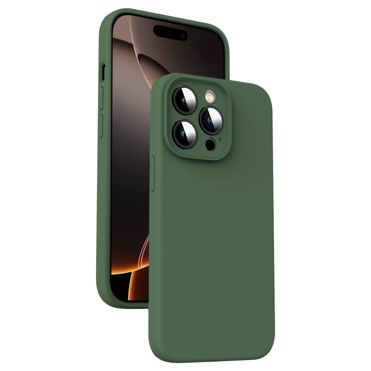 Microfiber Liquid Silicone Shockproof Phone Case