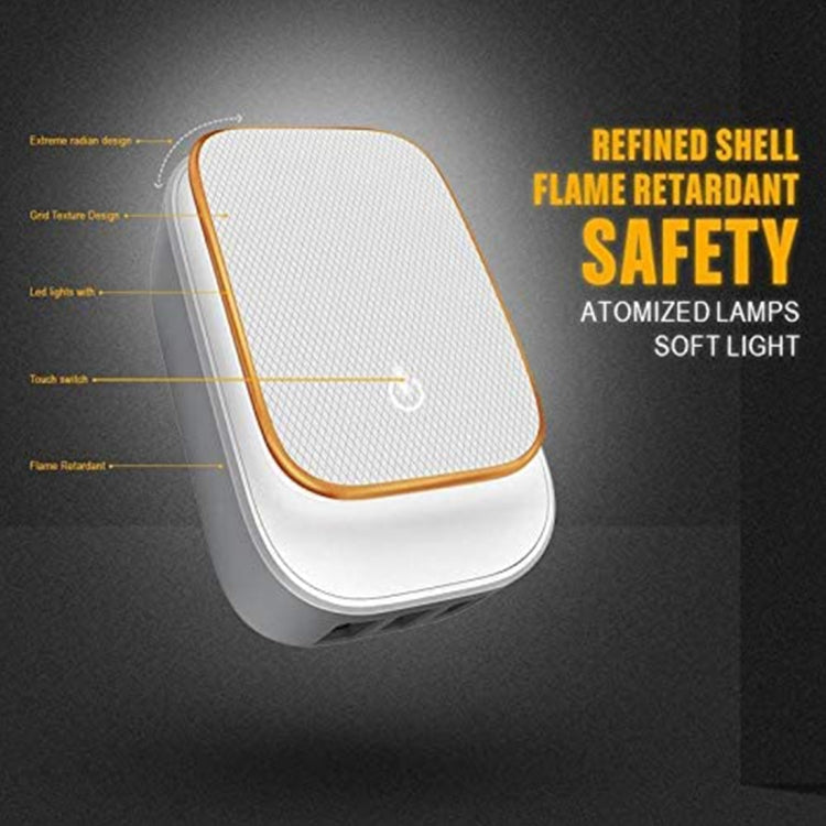LDNIO A3305 3.4A 3 USB Interfaces Travel Charger Mobile Phone Charger, Support Touch LED Night Li...