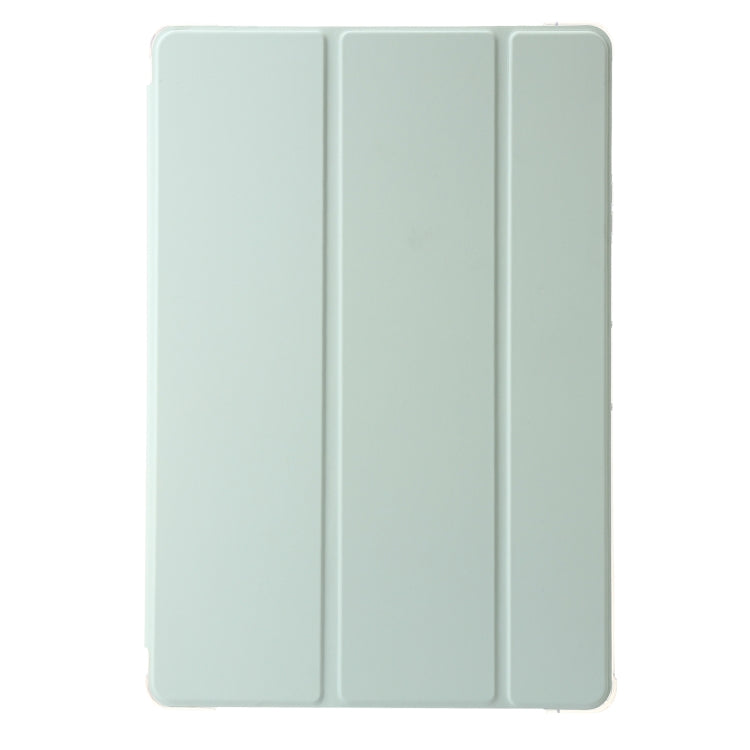 3-Fold Clear Acrylic Leather Tablet Case, For Samsung Galaxy Tab S10 FE / S9 FE / S9�������������...