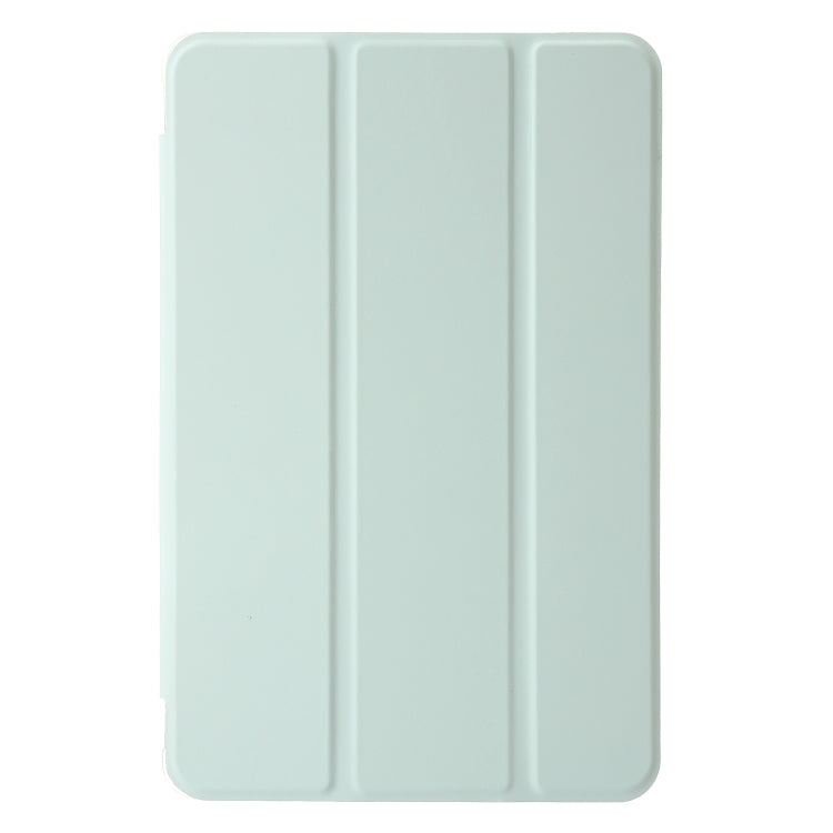 3-Fold Clear Acrylic Leather Tablet Case