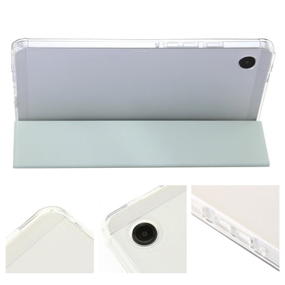 3-Fold Clear Acrylic Leather Tablet Case