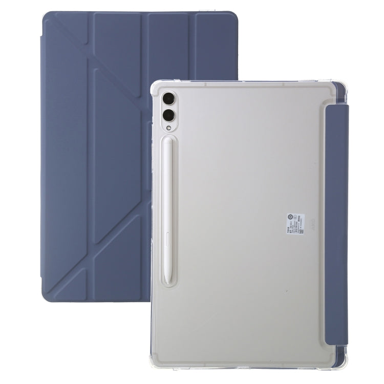 Clear Acrylic Deformation Leather Tablet Case, For Samsung Galaxy Tab S10 FE / S9 FE�������������...