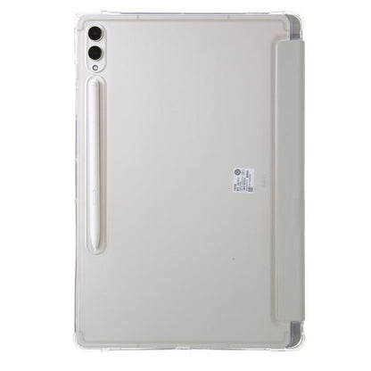 Clear Acrylic Deformation Leather Tablet Case, For Samsung Galaxy Tab S10 FE / S9 FE�������������...