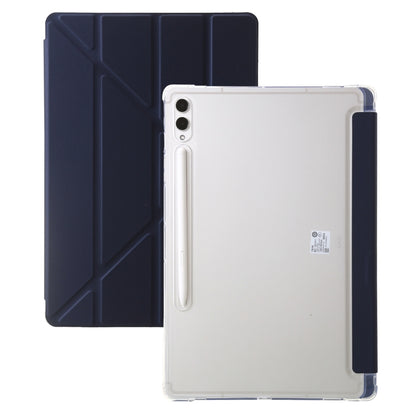 Clear Acrylic Deformation Leather Tablet Case, For Samsung Galaxy Tab S10 FE / S9 FE�������������...