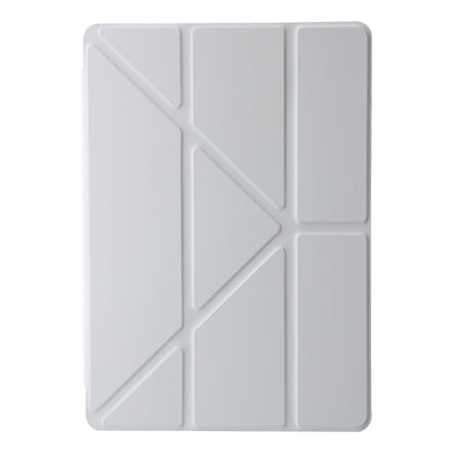 Clear Acrylic Deformation Leather Tablet Case