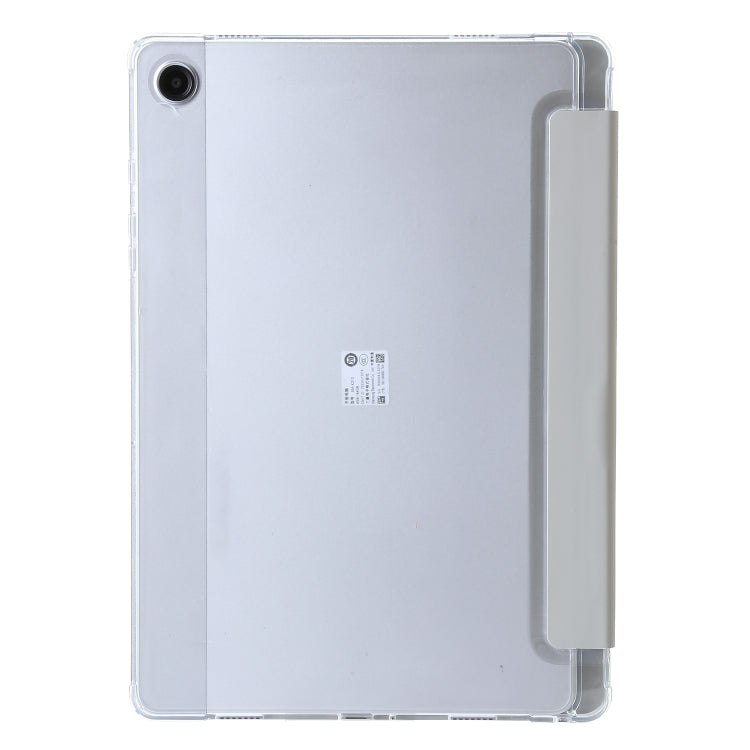 Clear Acrylic Deformation Leather Tablet Case