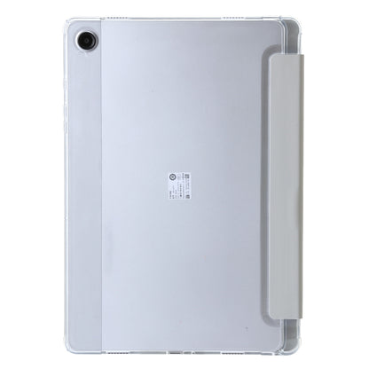 Clear Acrylic Deformation Leather Tablet Case
