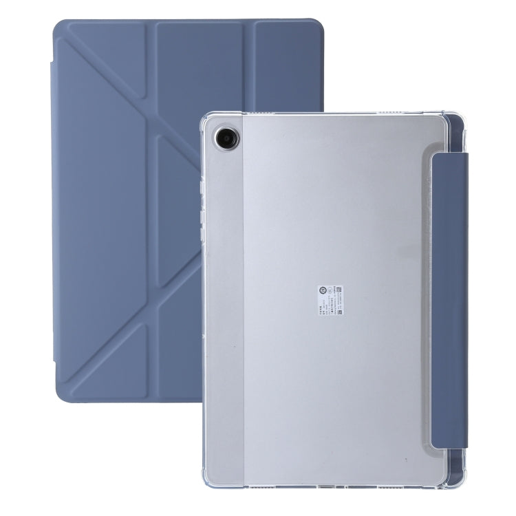 Clear Acrylic Deformation Leather Tablet Case, For Samsung Galaxy Tab S10 FE / S9 FE�������������...