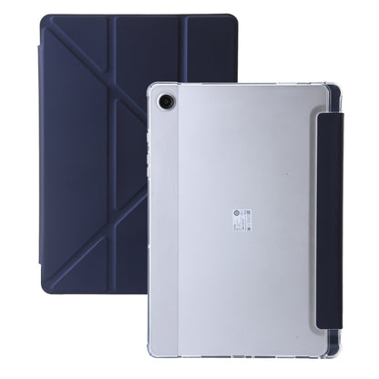 Clear Acrylic Deformation Leather Tablet Case, For Samsung Galaxy Tab S10 FE / S9 FE�������������...