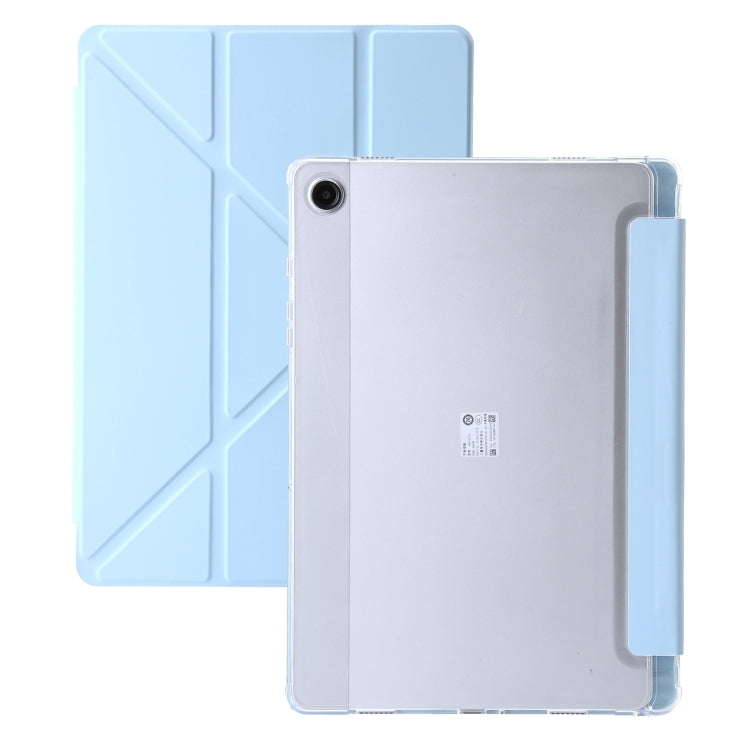 Clear Acrylic Deformation Leather Tablet Case, For Samsung Galaxy Tab S10 FE / S9 FE�������������...