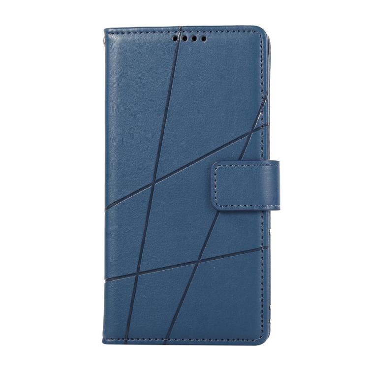 PU Genuine Leather Texture Embossed Line Phone Case