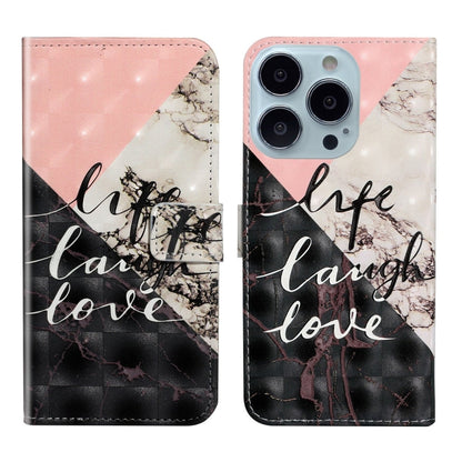 Oil Embossed 3D Drawing Leather Phone Case