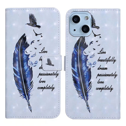 Oil Embossed 3D Drawing Leather Phone Case