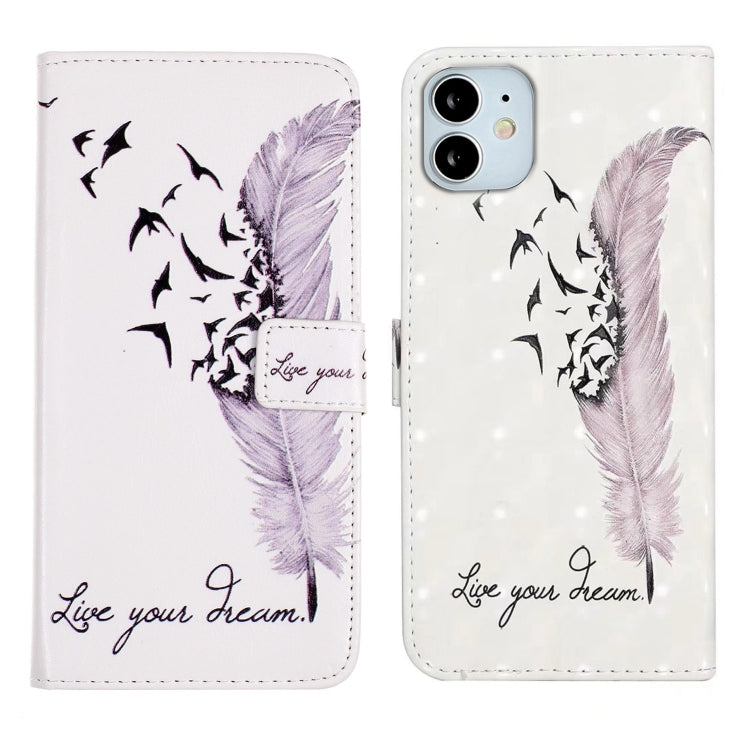 Oil Embossed 3D Drawing Leather Phone Case