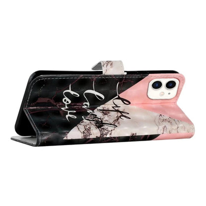 Oil Embossed 3D Drawing Leather Phone Case