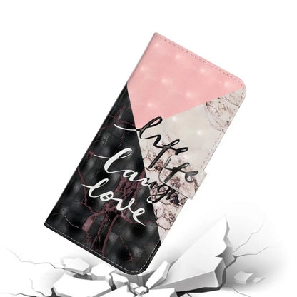 Oil Embossed 3D Drawing Leather Phone Case