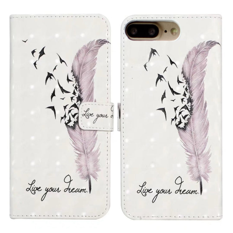 Oil Embossed 3D Drawing Leather Phone Case