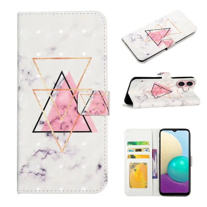 Oil Embossed 3D Drawing Leather Phone Case
