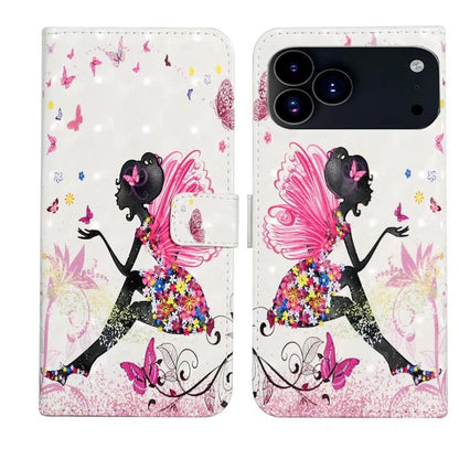Oil Embossed 3D Drawing Leather Phone Case