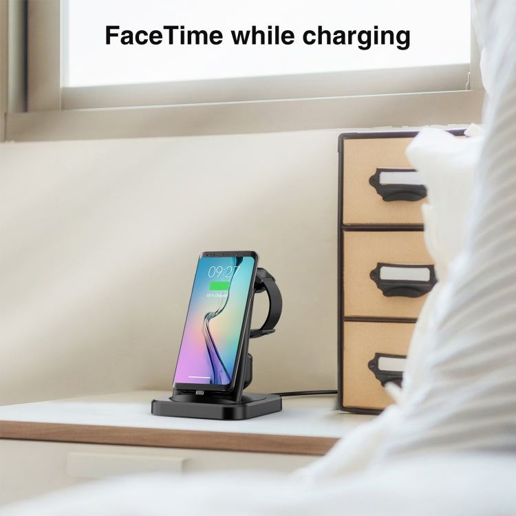 For Type-C Mobile Phones & Earphones / Samsung Watch Series 4 in 1 Wireless Charger Holder�������...