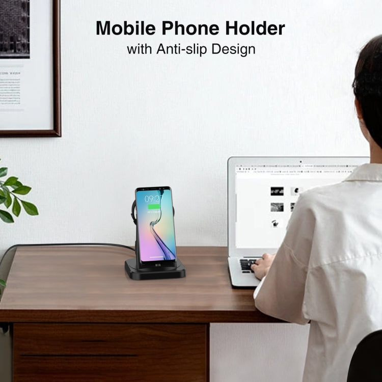 For Type-C Mobile Phones & Earphones / Samsung Watch Series 4 in 1 Wireless Charger Holder�������...