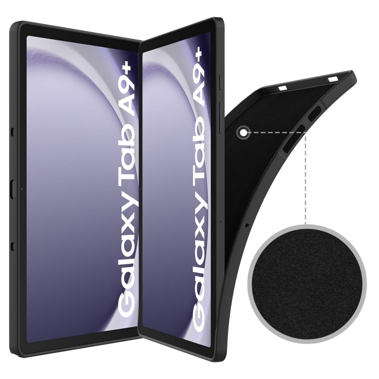 Pure Color Liquid Silicone Shockproof Tablet Case