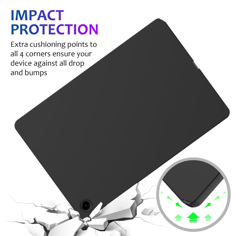 Pure Color Liquid Silicone Shockproof Tablet Case
