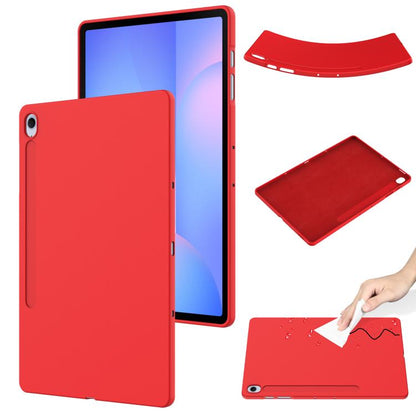 Pure Color Liquid Silicone Shockproof Tablet Case