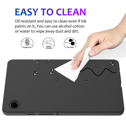 Pure Color Liquid Silicone Shockproof Tablet Case