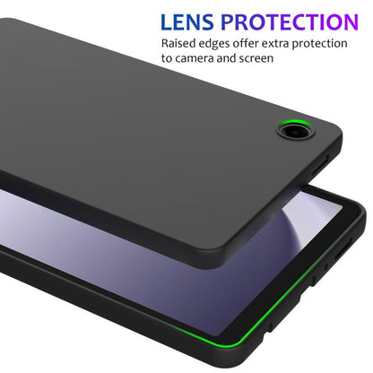 Pure Color Liquid Silicone Shockproof Tablet Case