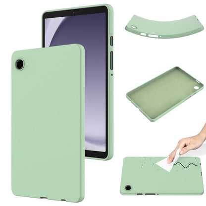 Pure Color Liquid Silicone Shockproof Tablet Case