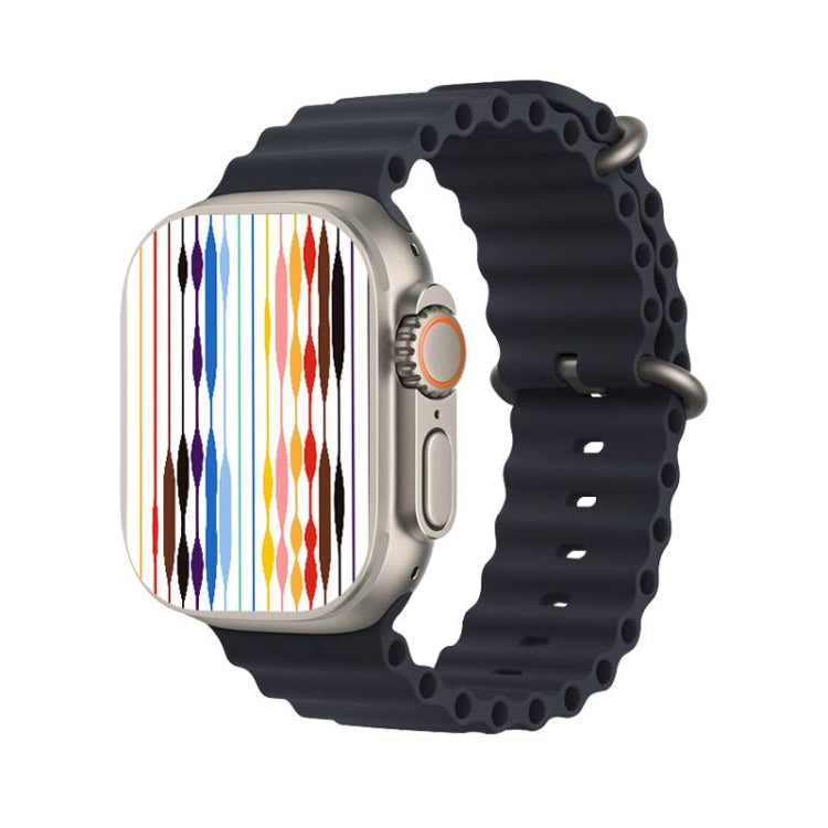 1.5 inch Silicone Band Smart Watch