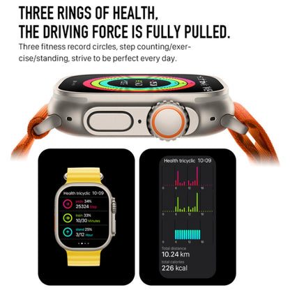 1.5 inch Silicone Band Smart Watch