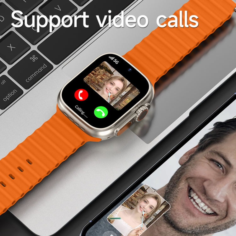 GS37 1.95 inch Screen Smart Phone Watch