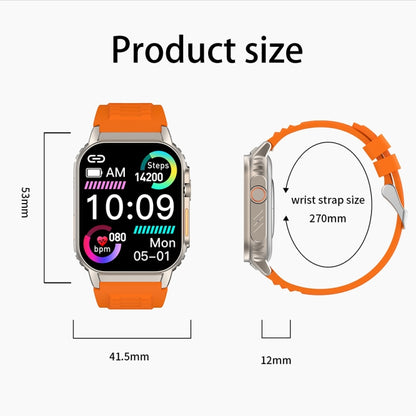 2.01 inch IP67 Waterproof Smart Watch