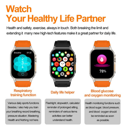 2.01 inch IP67 Waterproof Smart Watch