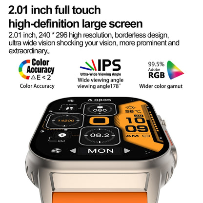 2.01 inch IP67 Waterproof Smart Watch
