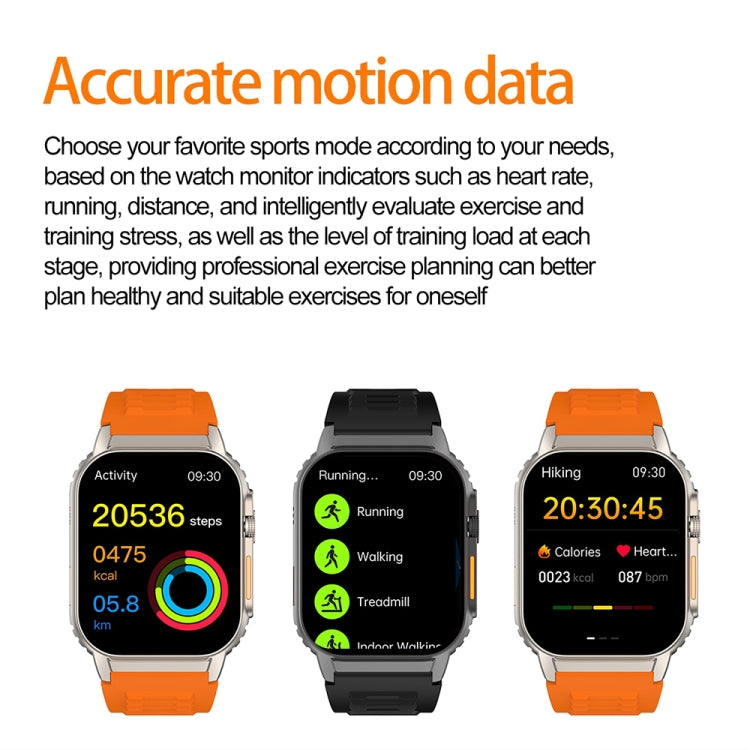 2.01 inch IP67 Waterproof Smart Watch