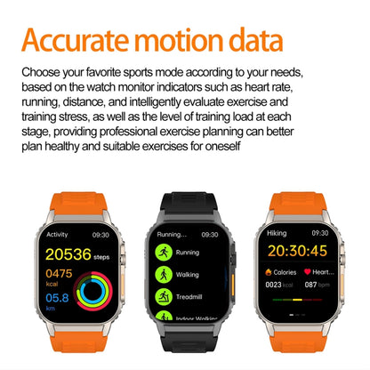 2.01 inch IP67 Waterproof Smart Watch