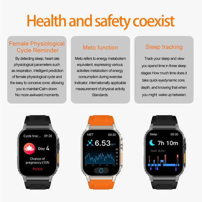 2.01 inch IP67 Waterproof Smart Watch