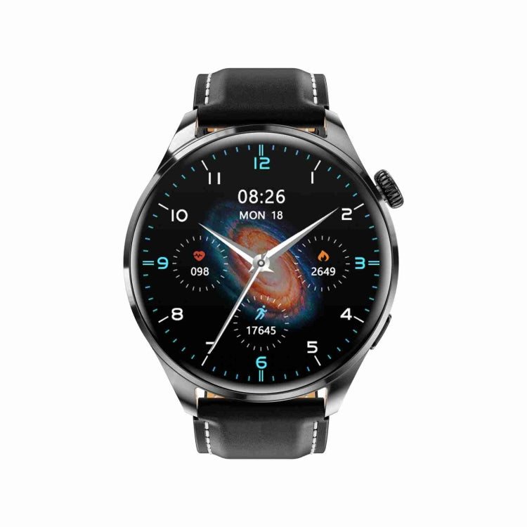 TM05 Pro Smart Bracelet, 1.46 inch Leather Band IP67 Waterproof Smart Watch, Bluetooth Call / Hea...