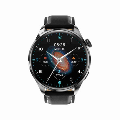 TM05 Pro Smart Bracelet, 1.46 inch Leather Band IP67 Waterproof Smart Watch, Bluetooth Call / Hea...