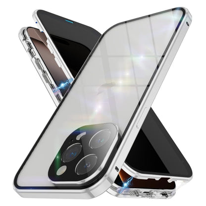 Anti-peeping Magnetic Double-sided Tempered Glass Phone Case