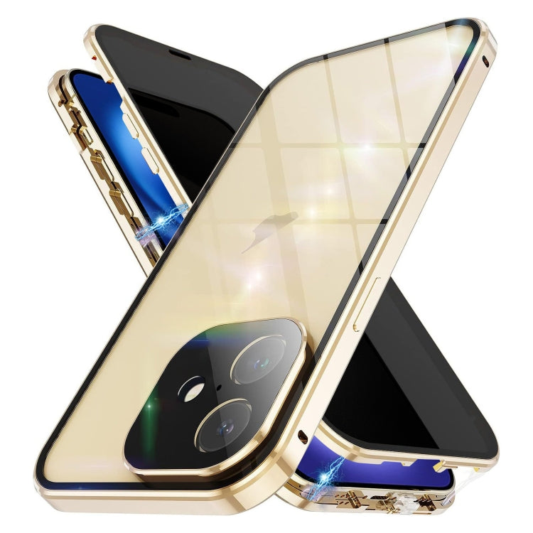 Anti-peeping Magnetic Double-sided Tempered Glass Phone Case