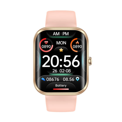 AK58 1.96 inch Screen Bluetooth Smart Watch, Support Health Monitoring & 100+ Sports Modes