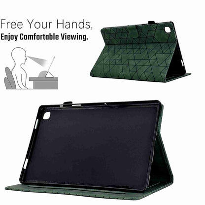 Rhombus TPU Leather Tablet Case, For Samsung Galaxy Tab A7 Lite T220�����������������������������...