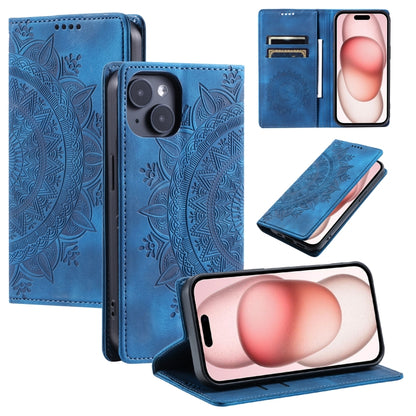 Totem Embossed Magnetic Leather Phone Case, For iPhone 16e, For iPhone 16 Pro Max, For iPhone 16 ...