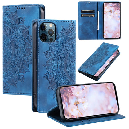 Totem Embossed Magnetic Leather Phone Case, For iPhone 13, For iPhone 13 mini��������������������...
